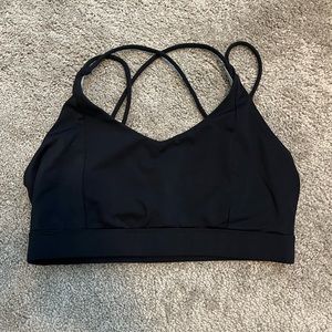 Born Primitive Exhale Sports Bra Black M